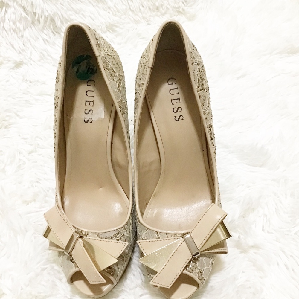 Guess WGNATALEE2 sparkle glitter heels